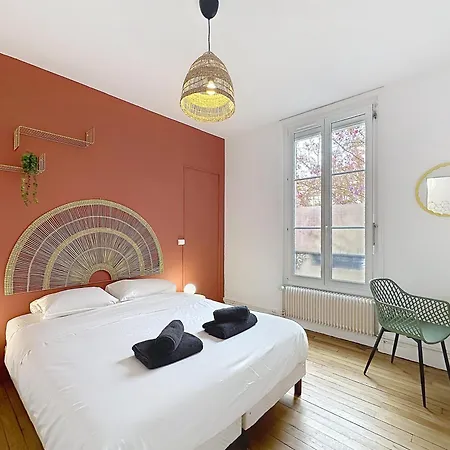 Boudoir-magnifique Appartement-centre-erlon * Реймс