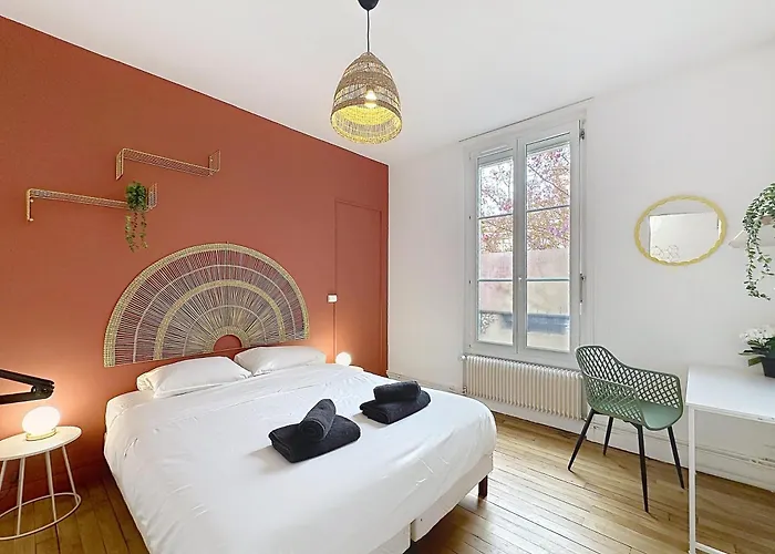 Boudoir-magnifique Appartement-centre-erlon * Реймс