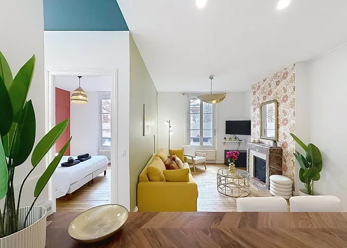 Boudoir-magnifique Appartement-centre-erlon Апартаменты