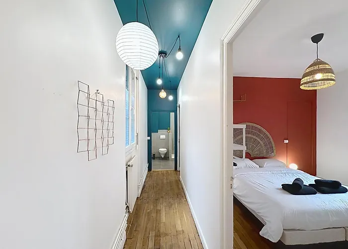 Апартаменты Boudoir-magnifique Appartement-centre-erlon Реймс